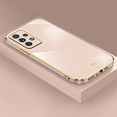 Silikon Hülle Handyhülle Ultra Dünn Flexible Schutzhülle Tasche XL4 für Samsung Galaxy A72 5G Gold