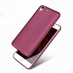 Silikon Hülle Handyhülle Ultra Dünn Schutzhülle 360 Grad für Huawei Honor 5A Violett