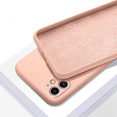 Silikon Hülle Handyhülle Ultra Dünn Schutzhülle 360 Grad Tasche C01 für Apple iPhone 11 Rosa