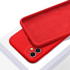 Silikon Hülle Handyhülle Ultra Dünn Schutzhülle 360 Grad Tasche C01 für Apple iPhone 11 Rot