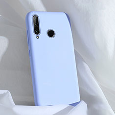 Silikon Hülle Handyhülle Ultra Dünn Schutzhülle 360 Grad Tasche C01 für Huawei Honor 20 Lite Hellblau