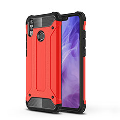 Silikon Hülle Handyhülle Ultra Dünn Schutzhülle 360 Grad Tasche C01 für Huawei Honor 8X Rot