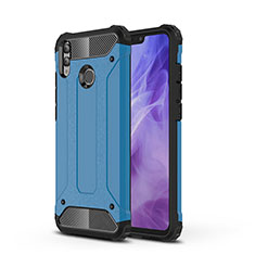 Silikon Hülle Handyhülle Ultra Dünn Schutzhülle 360 Grad Tasche C01 für Huawei Honor V10 Lite Hellblau