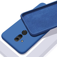 Silikon Hülle Handyhülle Ultra Dünn Schutzhülle 360 Grad Tasche C01 für Huawei Mate 20 Lite Blau