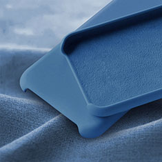 Silikon Hülle Handyhülle Ultra Dünn Schutzhülle 360 Grad Tasche C01 für Huawei P30 Lite XL Blau