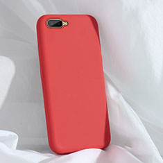 Silikon Hülle Handyhülle Ultra Dünn Schutzhülle 360 Grad Tasche C01 für Oppo K1 Rot