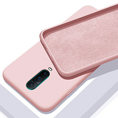 Silikon Hülle Handyhülle Ultra Dünn Schutzhülle 360 Grad Tasche C01 für Oppo R17 Pro Rosa