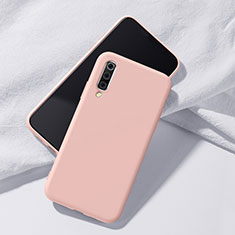 Silikon Hülle Handyhülle Ultra Dünn Schutzhülle 360 Grad Tasche C01 für Samsung Galaxy A70 Rosa
