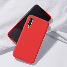 Silikon Hülle Handyhülle Ultra Dünn Schutzhülle 360 Grad Tasche C01 für Samsung Galaxy A70 Rot