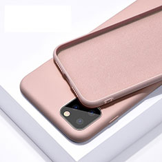 Silikon Hülle Handyhülle Ultra Dünn Schutzhülle 360 Grad Tasche C02 für Apple iPhone 11 Pro Max Rosa