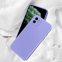Silikon Hülle Handyhülle Ultra Dünn Schutzhülle 360 Grad Tasche C02 für Apple iPhone 11 Violett