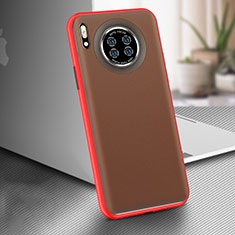Silikon Hülle Handyhülle Ultra Dünn Schutzhülle 360 Grad Tasche C02 für Huawei Mate 30 Pro Rot