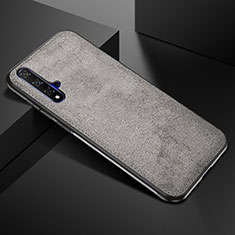 Silikon Hülle Handyhülle Ultra Dünn Schutzhülle 360 Grad Tasche C02 für Huawei Nova 5T Grau