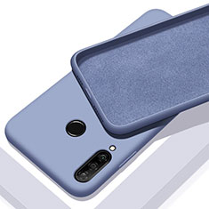 Silikon Hülle Handyhülle Ultra Dünn Schutzhülle 360 Grad Tasche C02 für Huawei P30 Lite Grau