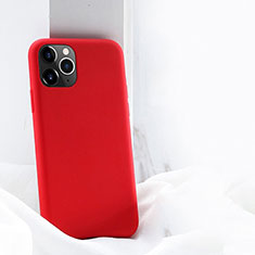 Silikon Hülle Handyhülle Ultra Dünn Schutzhülle 360 Grad Tasche C03 für Apple iPhone 11 Pro Max Rot