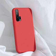 Silikon Hülle Handyhülle Ultra Dünn Schutzhülle 360 Grad Tasche C03 für Huawei Honor 20 Pro Rot