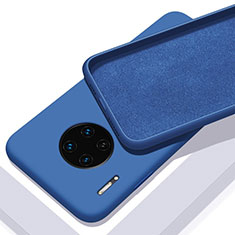 Silikon Hülle Handyhülle Ultra Dünn Schutzhülle 360 Grad Tasche C03 für Huawei Mate 30 5G Blau