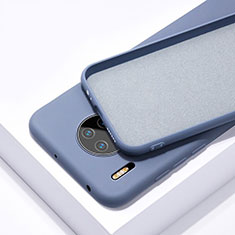 Silikon Hülle Handyhülle Ultra Dünn Schutzhülle 360 Grad Tasche C03 für Huawei Mate 30 5G Grau