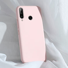 Silikon Hülle Handyhülle Ultra Dünn Schutzhülle 360 Grad Tasche C03 für Huawei P30 Lite New Edition Rosa