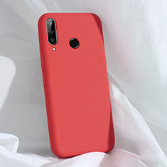 Silikon Hülle Handyhülle Ultra Dünn Schutzhülle 360 Grad Tasche C03 für Huawei P30 Lite New Edition Rot