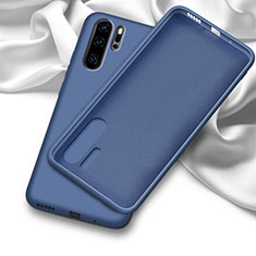Silikon Hülle Handyhülle Ultra Dünn Schutzhülle 360 Grad Tasche C03 für Huawei P30 Pro Blau