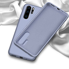 Silikon Hülle Handyhülle Ultra Dünn Schutzhülle 360 Grad Tasche C03 für Huawei P30 Pro Violett