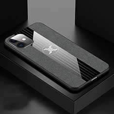 Silikon Hülle Handyhülle Ultra Dünn Schutzhülle 360 Grad Tasche C04 für Apple iPhone 11 Grau