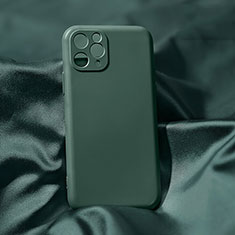 Silikon Hülle Handyhülle Ultra Dünn Schutzhülle 360 Grad Tasche C04 für Apple iPhone 11 Pro Grün