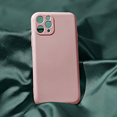 Silikon Hülle Handyhülle Ultra Dünn Schutzhülle 360 Grad Tasche C04 für Apple iPhone 11 Pro Max Rosa