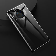 Silikon Hülle Handyhülle Ultra Dünn Schutzhülle 360 Grad Tasche C04 für Huawei Mate 30E Pro 5G Schwarz