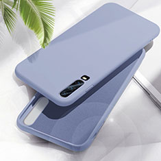 Silikon Hülle Handyhülle Ultra Dünn Schutzhülle 360 Grad Tasche C04 für Huawei P30 Violett