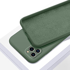Silikon Hülle Handyhülle Ultra Dünn Schutzhülle 360 Grad Tasche C05 für Apple iPhone 11 Pro Cyan