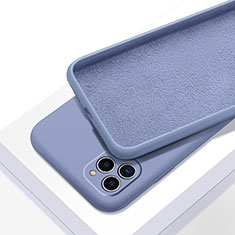 Silikon Hülle Handyhülle Ultra Dünn Schutzhülle 360 Grad Tasche C05 für Apple iPhone 11 Pro Max Violett