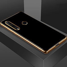 Silikon Hülle Handyhülle Ultra Dünn Schutzhülle 360 Grad Tasche C05 für Huawei Honor 20 Lite Schwarz