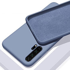 Silikon Hülle Handyhülle Ultra Dünn Schutzhülle 360 Grad Tasche C05 für Huawei Honor 20 Pro Grau