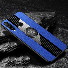 Silikon Hülle Handyhülle Ultra Dünn Schutzhülle 360 Grad Tasche C05 für Huawei P30 Lite Blau