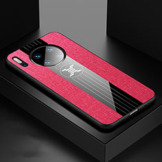 Silikon Hülle Handyhülle Ultra Dünn Schutzhülle 360 Grad Tasche C06 für Huawei Mate 30 Pro 5G Pink