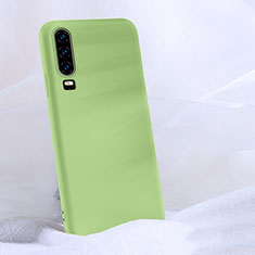 Silikon Hülle Handyhülle Ultra Dünn Schutzhülle 360 Grad Tasche C06 für Huawei P30 Grün