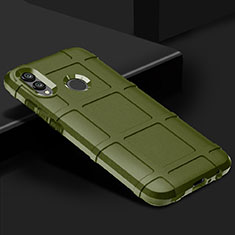 Silikon Hülle Handyhülle Ultra Dünn Schutzhülle 360 Grad Tasche für Huawei Honor 8X Grün