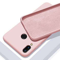 Silikon Hülle Handyhülle Ultra Dünn Schutzhülle 360 Grad Tasche für Huawei Nova 3i Rosegold