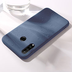 Silikon Hülle Handyhülle Ultra Dünn Schutzhülle 360 Grad Tasche für Huawei P30 Lite New Edition Blau