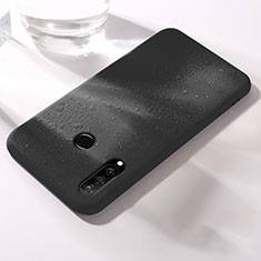 Silikon Hülle Handyhülle Ultra Dünn Schutzhülle 360 Grad Tasche für Huawei P30 Lite New Edition Schwarz