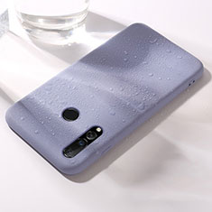 Silikon Hülle Handyhülle Ultra Dünn Schutzhülle 360 Grad Tasche für Huawei P30 Lite New Edition Violett