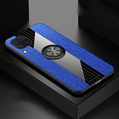 Silikon Hülle Handyhülle Ultra Dünn Schutzhülle 360 Grad Tasche für Huawei P40 Lite Blau