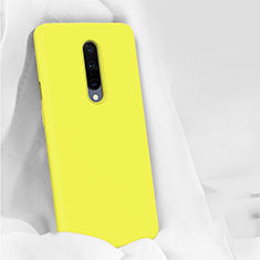 Silikon Hülle Handyhülle Ultra Dünn Schutzhülle 360 Grad Tasche für OnePlus 7 Pro Gelb