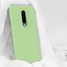 Silikon Hülle Handyhülle Ultra Dünn Schutzhülle 360 Grad Tasche für OnePlus 7 Pro Grün