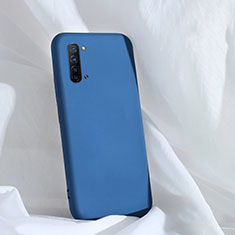 Silikon Hülle Handyhülle Ultra Dünn Schutzhülle 360 Grad Tasche für Oppo Find X2 Lite Blau