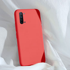 Silikon Hülle Handyhülle Ultra Dünn Schutzhülle 360 Grad Tasche für Oppo K7 5G Rot