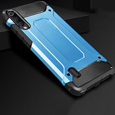 Silikon Hülle Handyhülle Ultra Dünn Schutzhülle 360 Grad Tasche für Xiaomi CC9e Blau