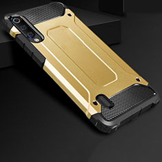 Silikon Hülle Handyhülle Ultra Dünn Schutzhülle 360 Grad Tasche für Xiaomi CC9e Gold